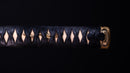 Antique Japanese Katana Sword with a Rare Green Koshirae, Edo Period