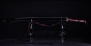 Antique Japanese Katana Sword with Kuruma-sukashi Tsuba
