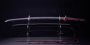 Antique Japanese Katana Sword with Kuruma-sukashi Tsuba
