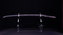 Antique Japanese Katana Sword with Kuruma-sukashi Tsuba