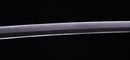 Antique Japanese Katana Sword with Iron Tsuba and Black Lacquet Mountings