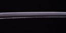Antique Japanese Katana Sword with Iron Tsuba and Black Lacquet Mountings
