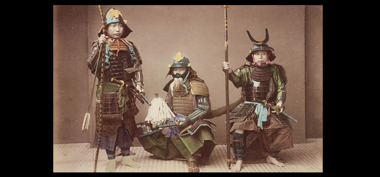 Samurai warriors of feudal Japan. Source: https://www.britannica.com/topic/samurai