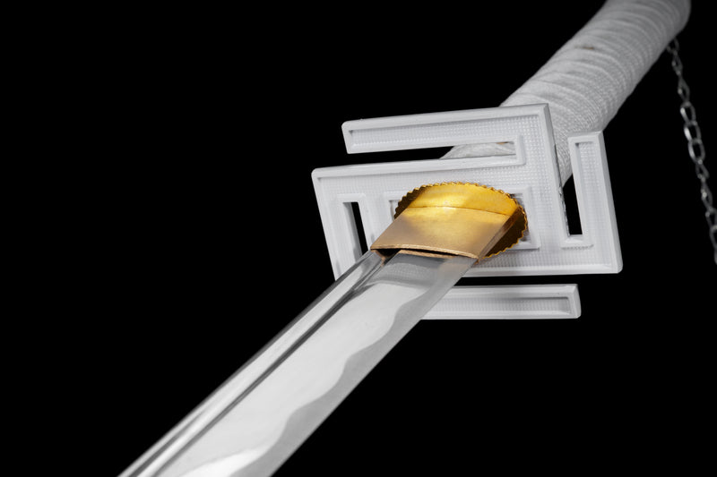 White Tensa Zangetsu Katana