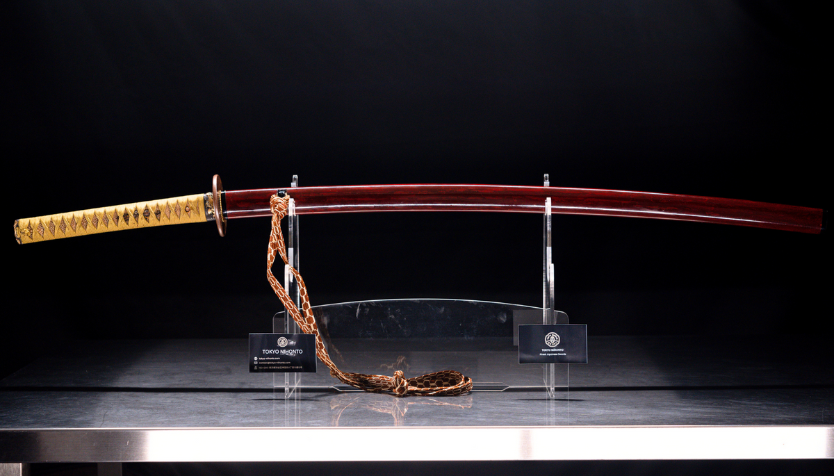 Antique Japanese Sword Katana by Kashu Kanemaki, Edo Period, Hozon