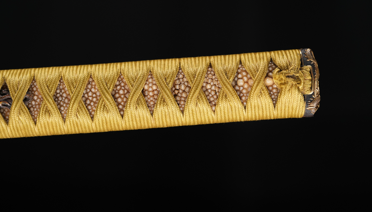Antique Japanese Sword Katana by Kashu Kanemaki, Edo Period, Hozon
