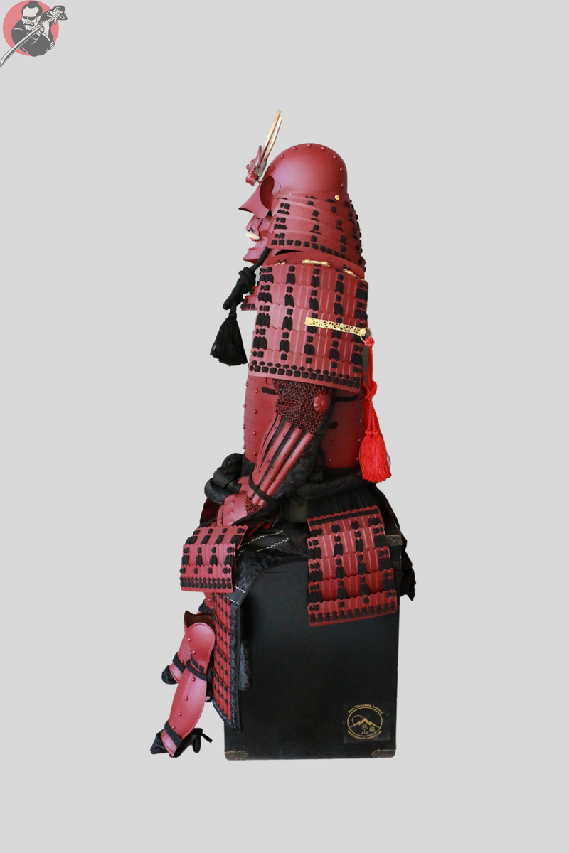 Akai Oni Samurai Armor Katana Sword