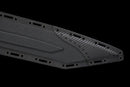 Champion Chopper Tactical Sword — Ceramic Edition — Black ergonomic grip, orange ring, black tactical, carbon fiber pattern