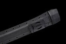 Phantom Tachi Long Tactical Sword — high-carbon steel, Black textured handle, black molded sheath, modular holes, belt clip