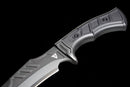 Apex Predator Kukri Sword — DLC Edition — Black molded handle, black textured sheath, belt clip