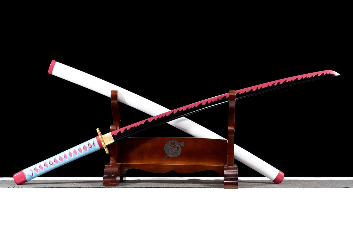 Réplique de Katana en Bois de Mitsuri Kanroji dans Demon Slayer Réplique de Katana en Bois de Mitsuri Kanroji dans Demon Slayer