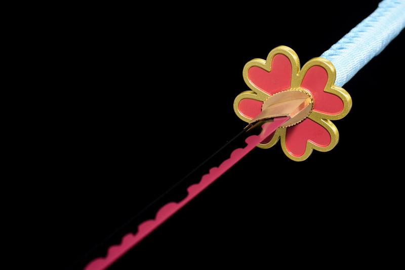 ESPADA KATANA NICHIRIN DE MITSURI KANROJI (KIMETSU NO YAIBA/DEMON ESPADA KATANA NICHIRIN DE MITSURI KANROJI (KIMETSU NO YAIBA/DEMON