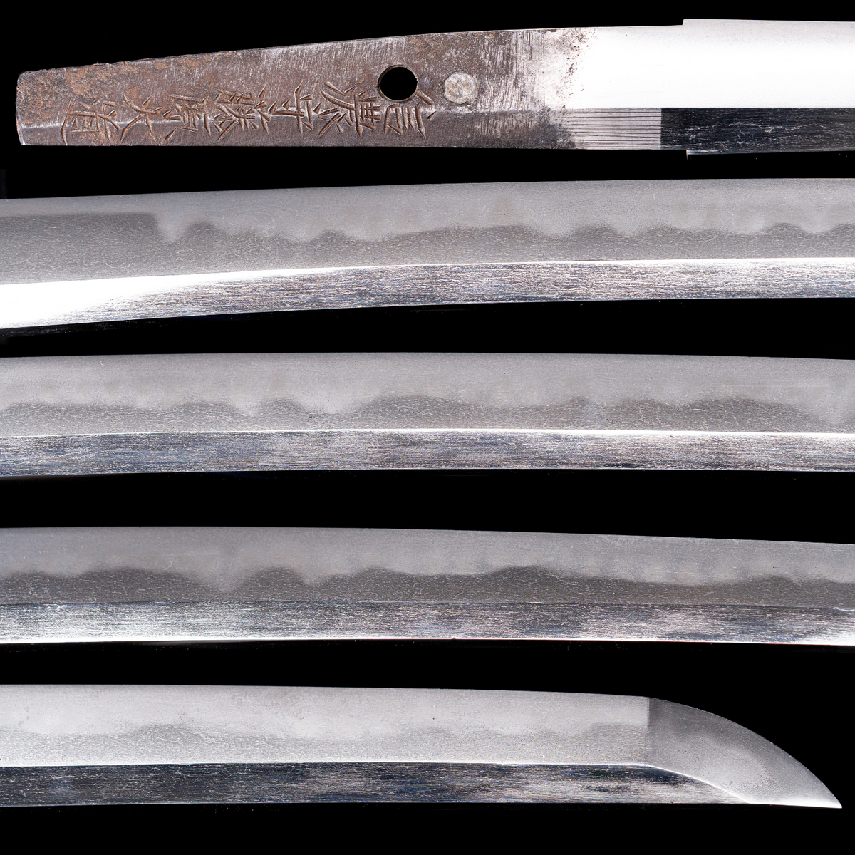 Antique Japanese Sword Wakizashi by Shinano no Kami Fujiwara Daidō