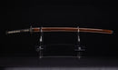Antique Japanese Katana Sword signed Jumyo with Reddish Koshirae