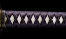 Antique Japanese Katana Sword with Karakusa Tsuba, signed Chōshū Fujiwara Kiyoshige — NBTHK Hozon