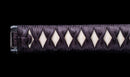 Antique Japanese Katana Sword with Karakusa Tsuba, signed Chōshū Fujiwara Kiyoshige — NBTHK Hozon