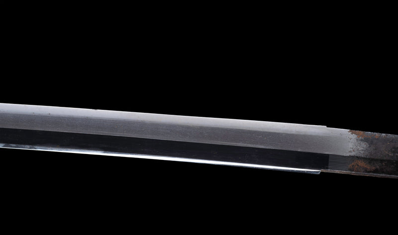 Antique Japanese Katana Sword with Karakusa Tsuba, signed Chōshū Fujiw