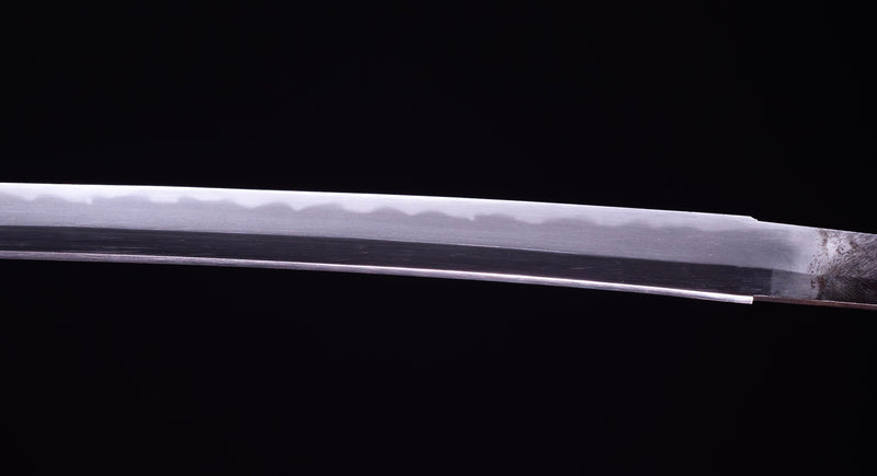 Antique Japanese Katana Sword signed Seki-ju Kaneyoshi with Beautiful Green Saya.