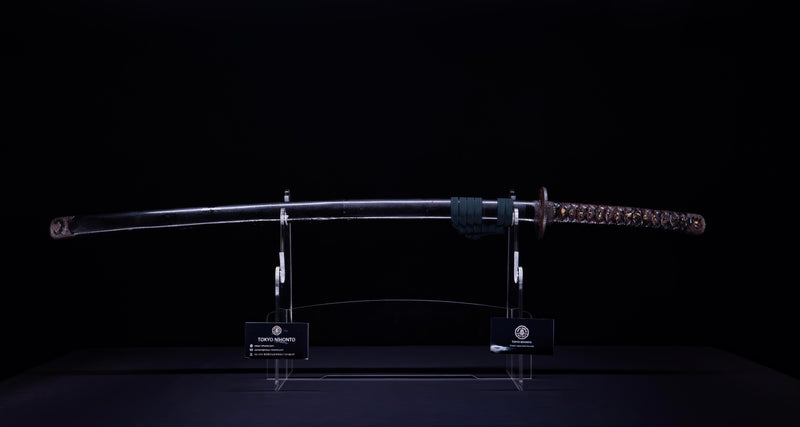 Antique Japanese Katana Sword by Takada Munekage - Late Muromachi - Double HOZON