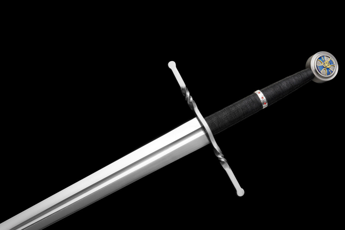 Sapphire Cross Longsword | Medieval Swords