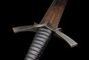 Morgul-Blade of the Witch-king - Lord of the Rings Sword — Manganese, Black wrapped grip, dark metal guard/pommel, decorated