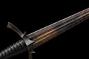 Morgul-Blade of the Witch-king - Lord of the Rings Sword — Manganese, Black wrapped grip, dark metal guard/pommel, decorated