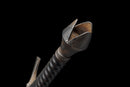 Morgul-Blade of the Witch-king - Lord of the Rings Sword — Manganese, Black wrapped grip, dark metal guard/pommel, decorated