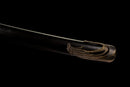 Shirōkami Katana - — T10 Steel, Black ito handle, white kashira; black saya, white sageo, silver kojiri