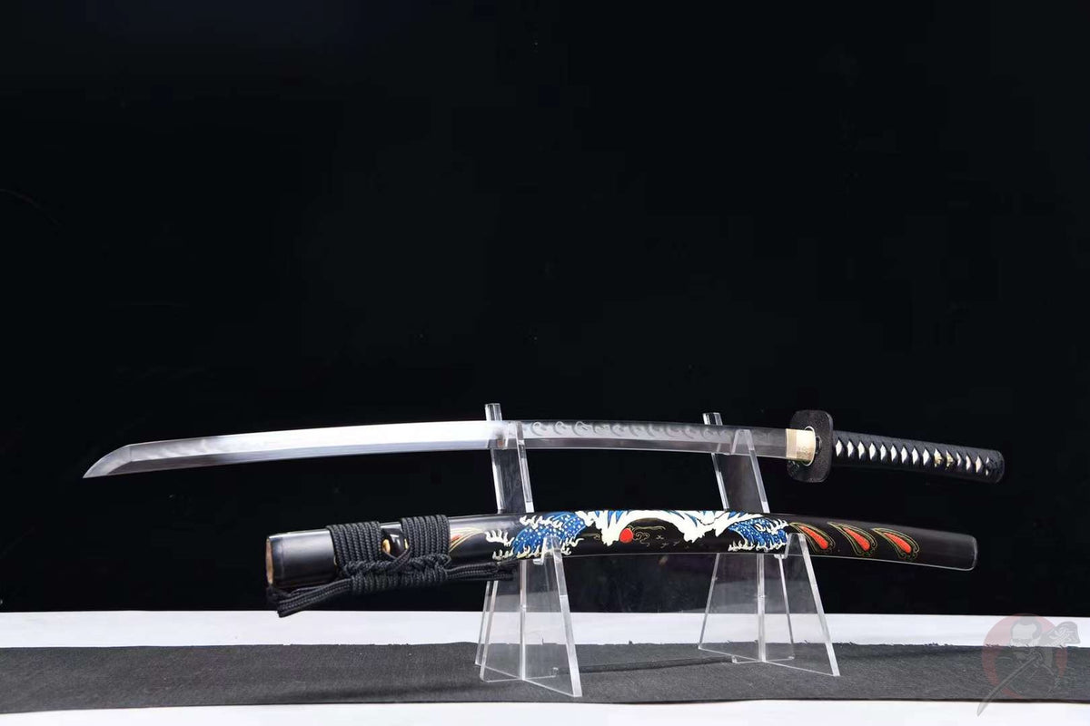 ナラタケ(さもだし)10本 Modern Tanto signed by Akitada | Samurai Museum Shop
