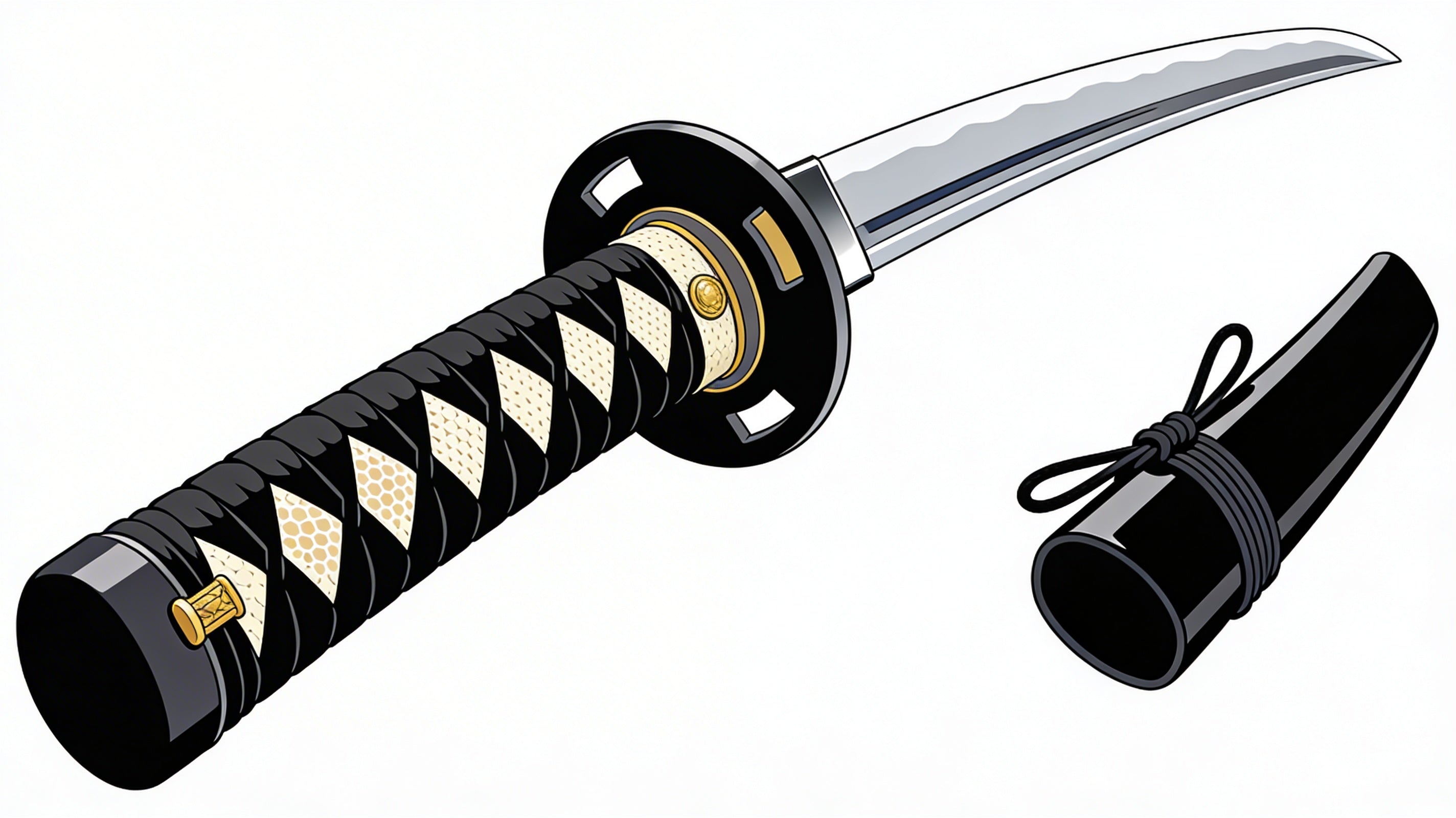 Custom katana diagram